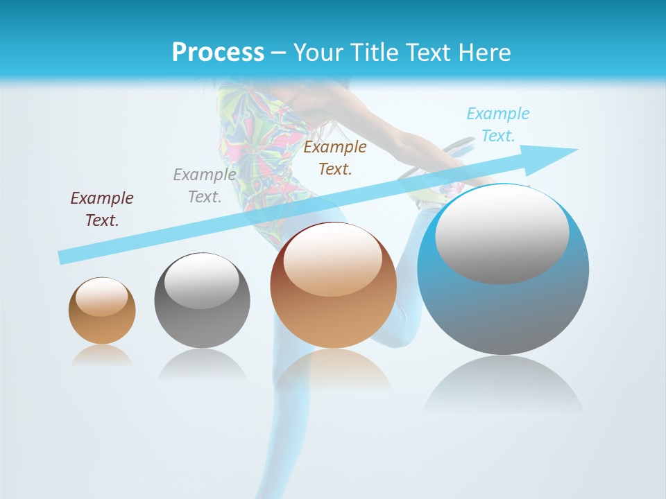 Active Sporty Fashion PowerPoint Template