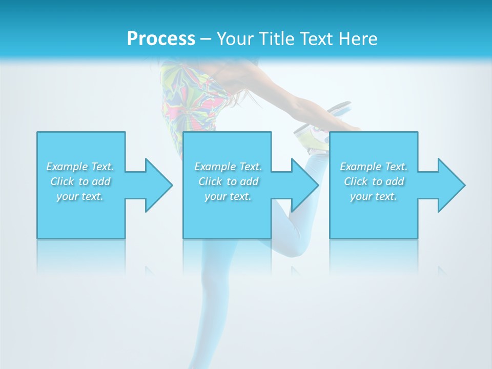 Active Sporty Fashion PowerPoint Template