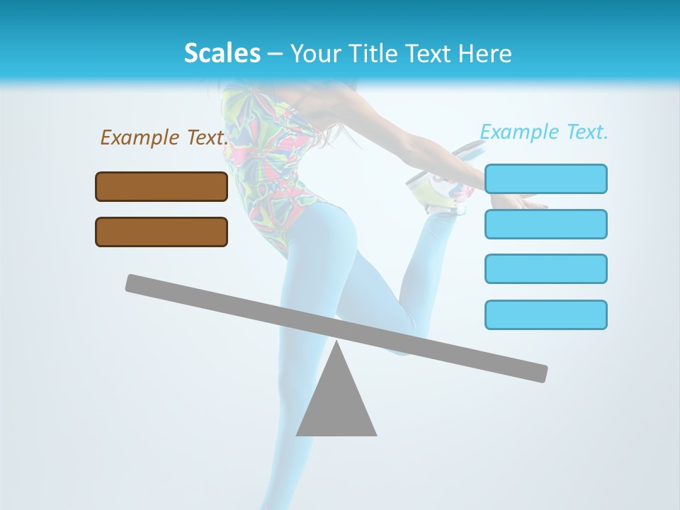 Active Sporty Fashion PowerPoint Template