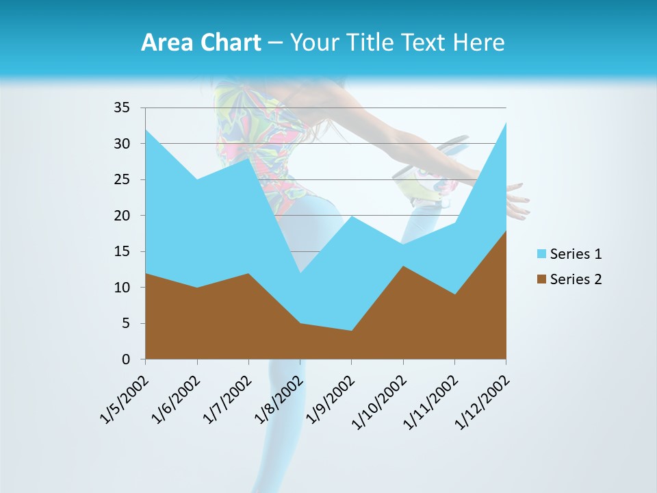 Active Sporty Fashion PowerPoint Template