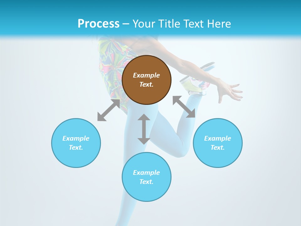 Active Sporty Fashion PowerPoint Template