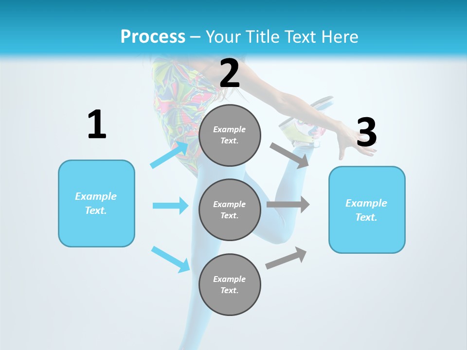 Active Sporty Fashion PowerPoint Template