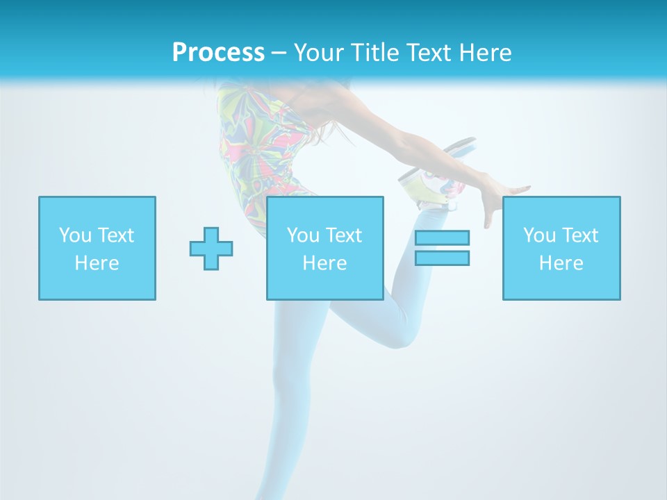 Active Sporty Fashion PowerPoint Template