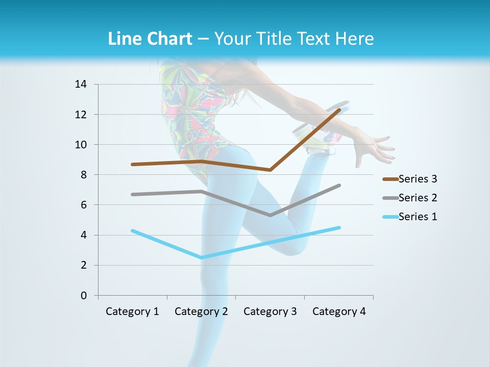 Active Sporty Fashion PowerPoint Template