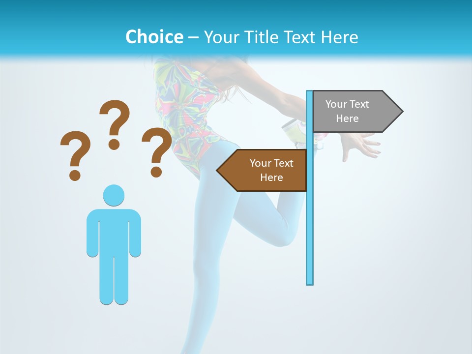 Active Sporty Fashion PowerPoint Template