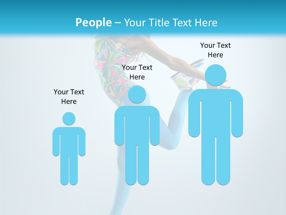 Active Sporty Fashion PowerPoint Template