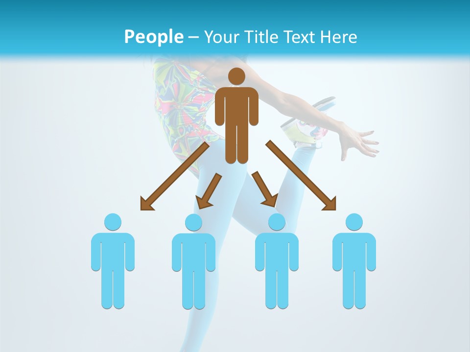 Active Sporty Fashion PowerPoint Template