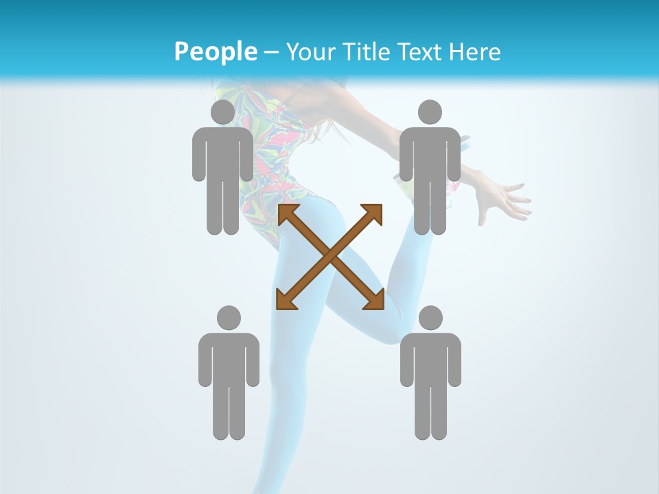 Active Sporty Fashion PowerPoint Template