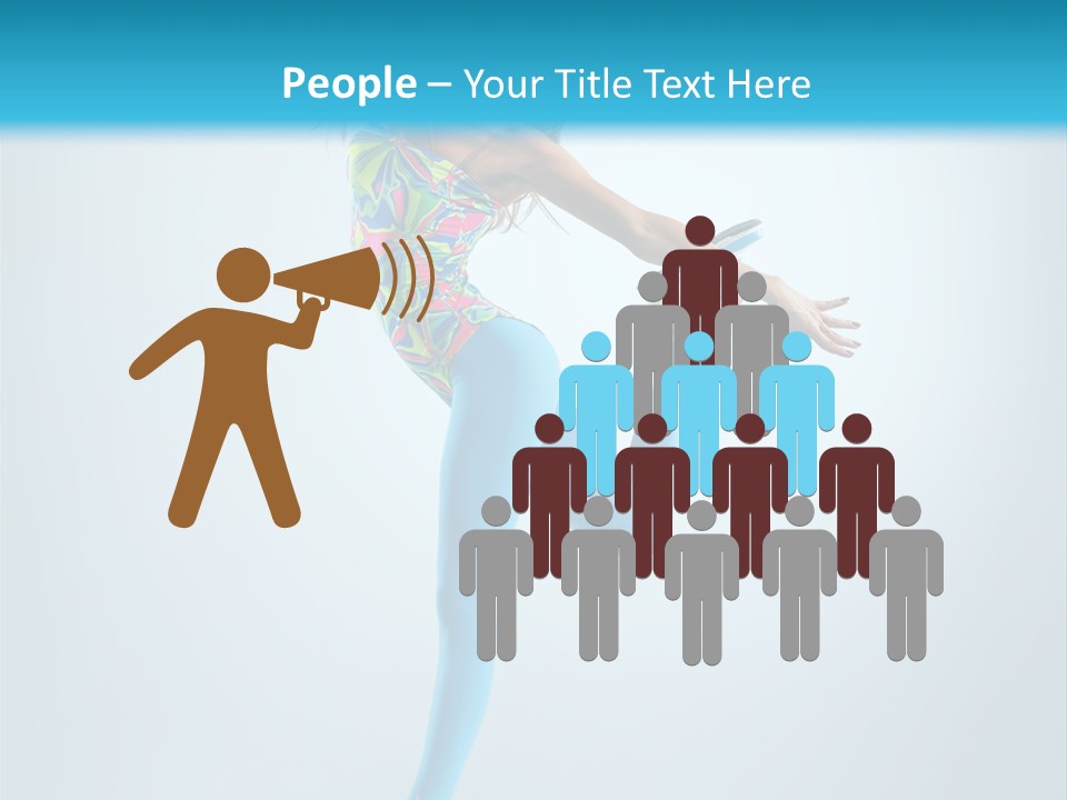 Active Sporty Fashion PowerPoint Template