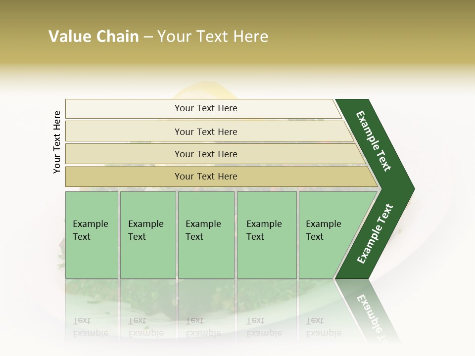 Delicious Lebanese Fork PowerPoint Template