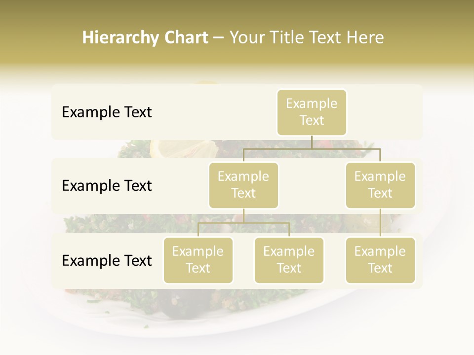 Delicious Lebanese Fork PowerPoint Template