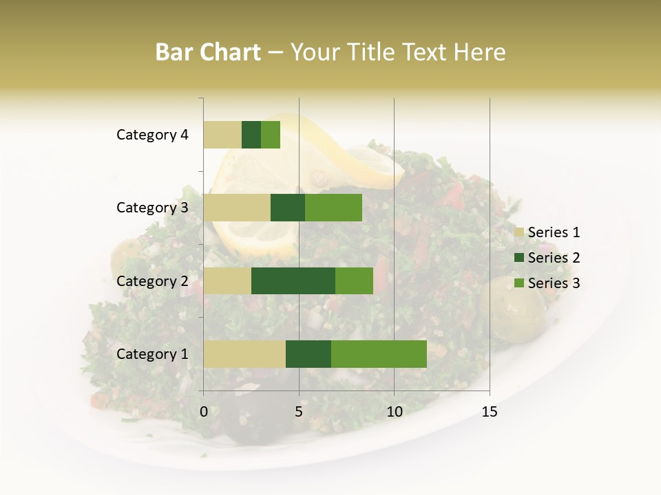 Delicious Lebanese Fork PowerPoint Template