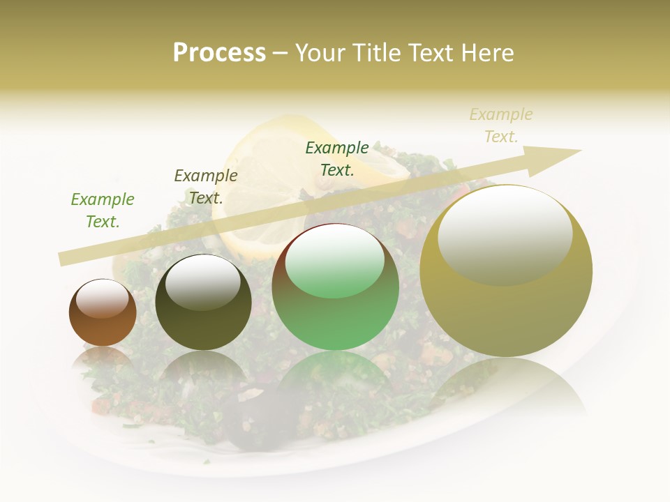 Delicious Lebanese Fork PowerPoint Template