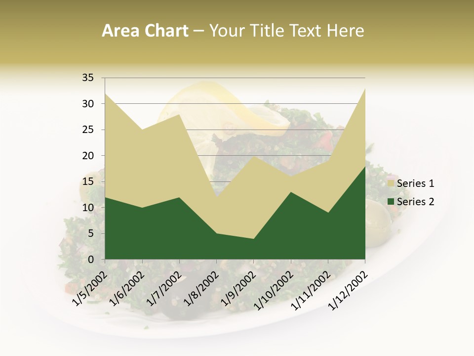 Delicious Lebanese Fork PowerPoint Template