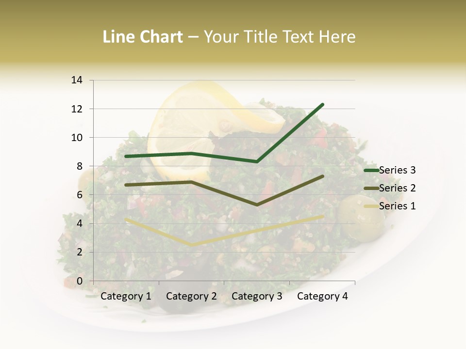 Delicious Lebanese Fork PowerPoint Template