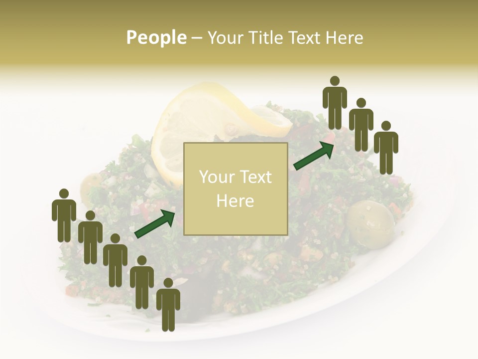 Delicious Lebanese Fork PowerPoint Template