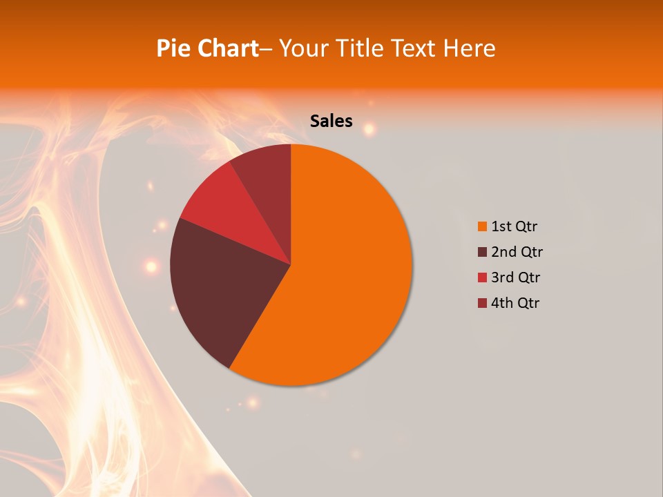 Heat Magic Rage PowerPoint Template