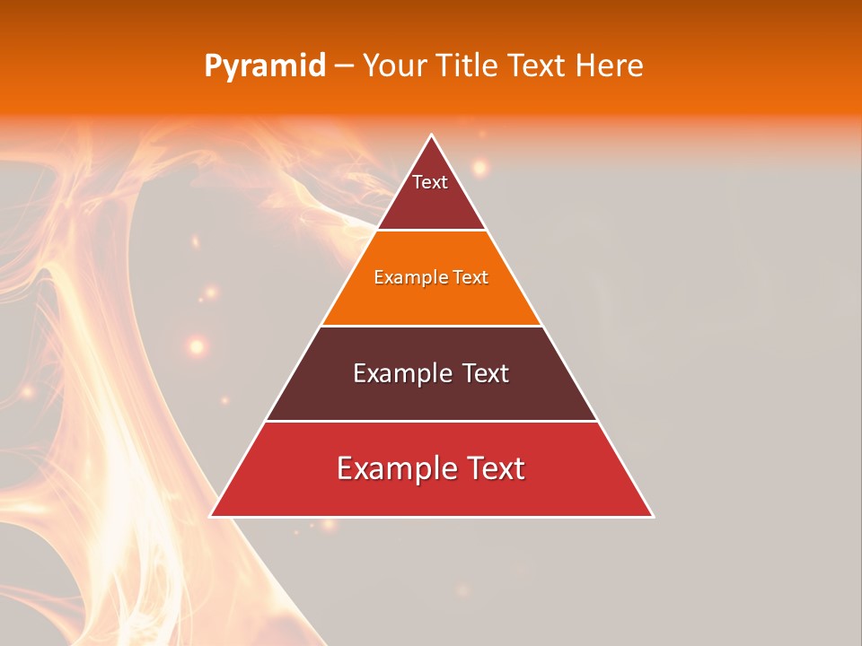 Heat Magic Rage PowerPoint Template