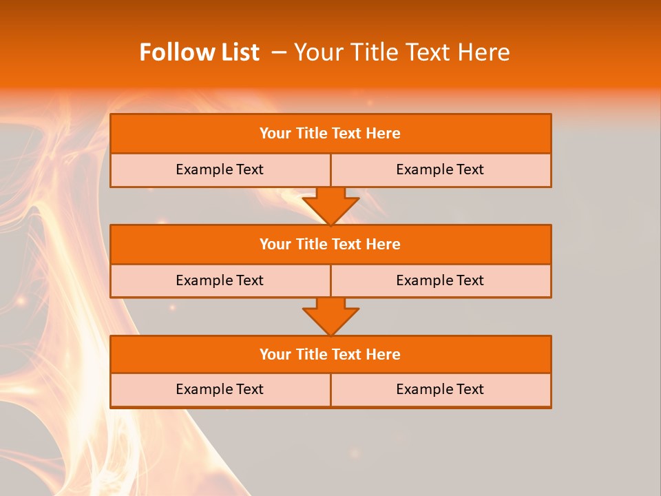 Heat Magic Rage PowerPoint Template