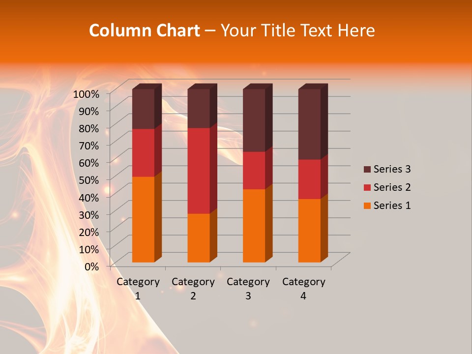 Heat Magic Rage PowerPoint Template