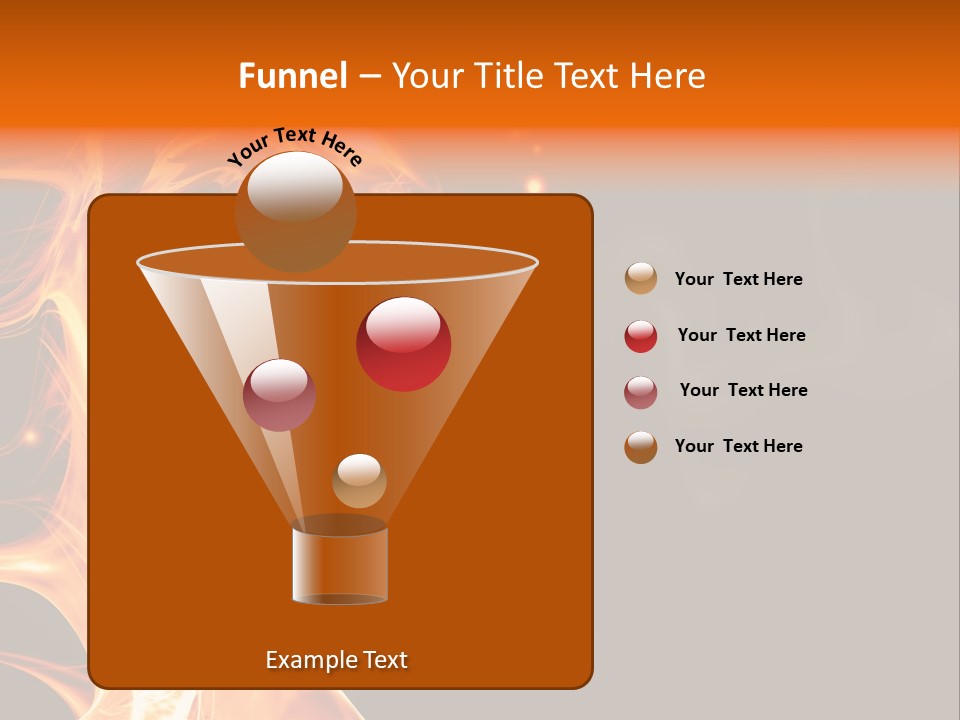 Heat Magic Rage PowerPoint Template