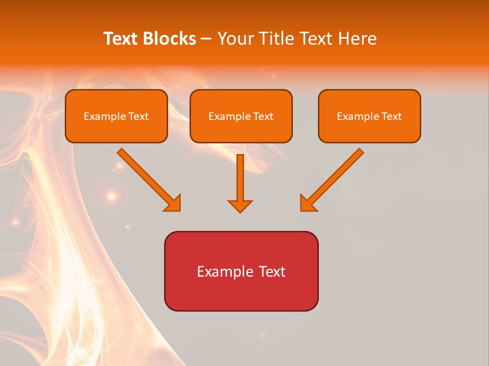 Heat Magic Rage PowerPoint Template