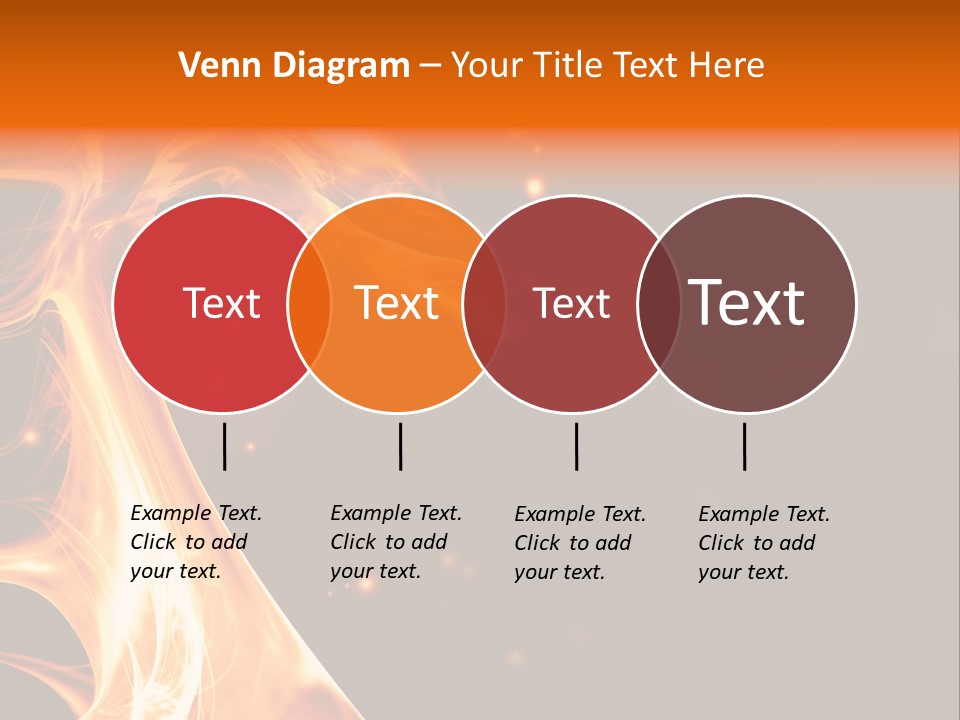 Heat Magic Rage PowerPoint Template