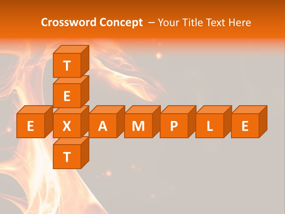 Heat Magic Rage PowerPoint Template