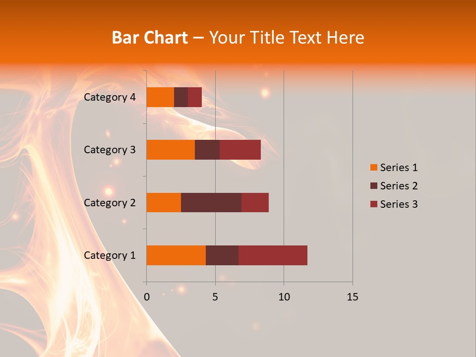 Heat Magic Rage PowerPoint Template