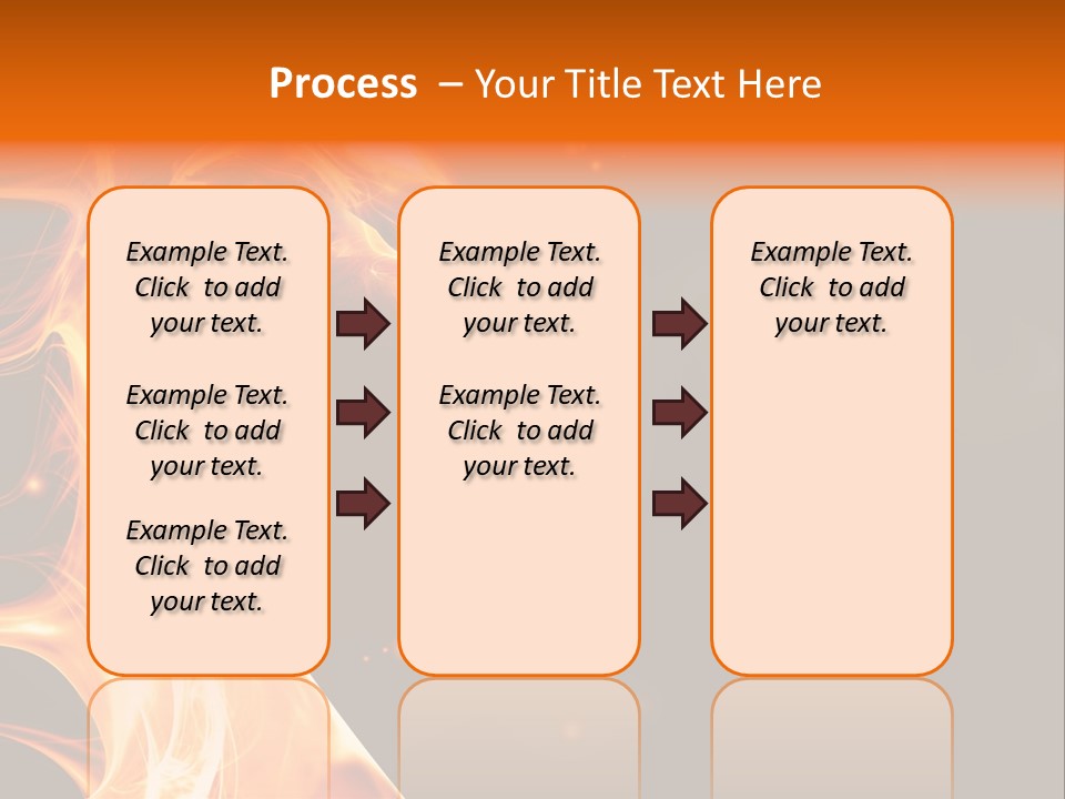 Heat Magic Rage PowerPoint Template