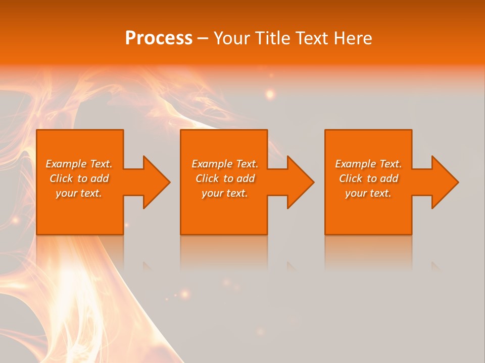 Heat Magic Rage PowerPoint Template