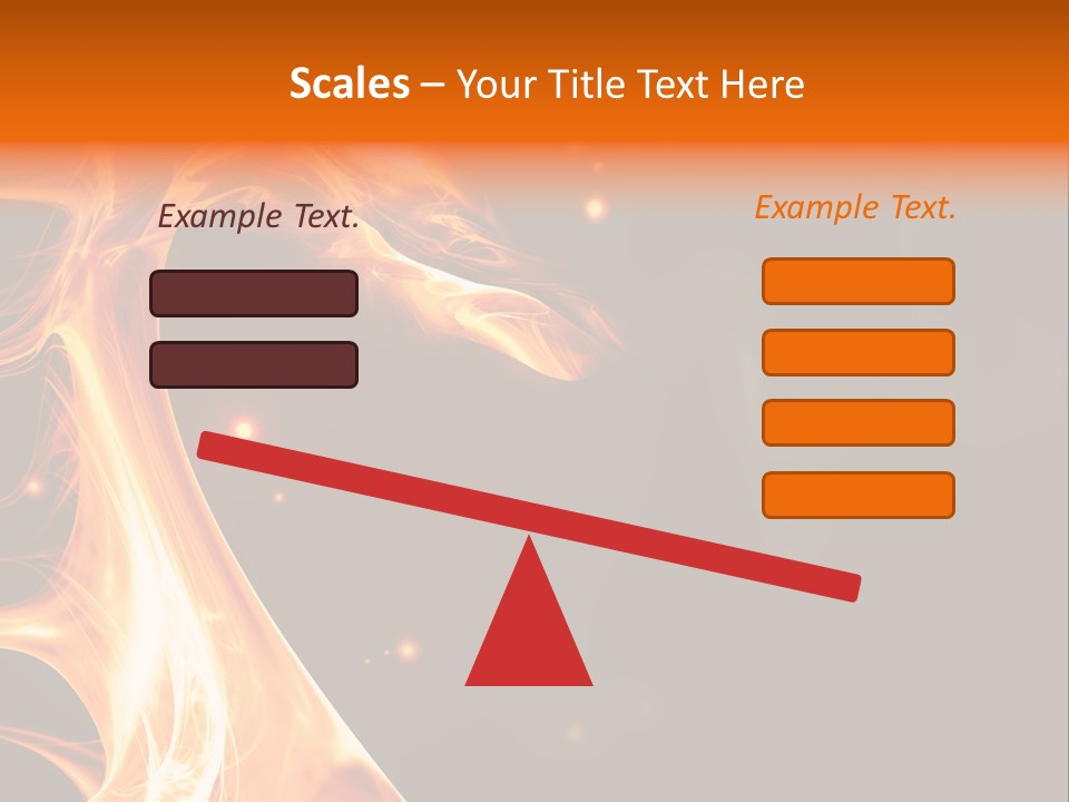 Heat Magic Rage PowerPoint Template