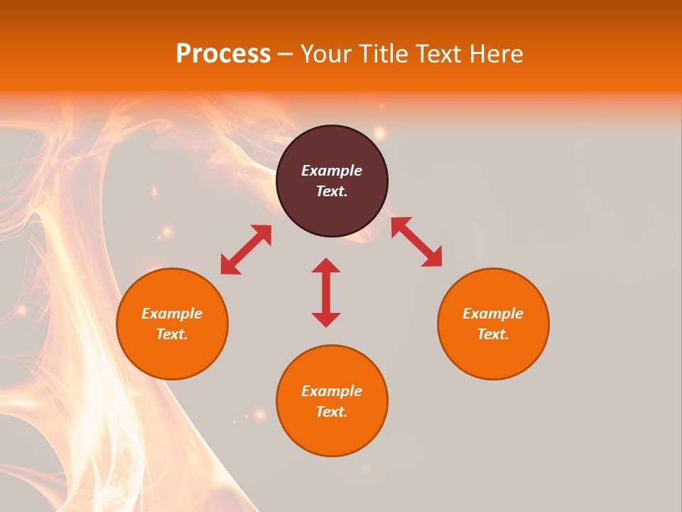 Heat Magic Rage PowerPoint Template