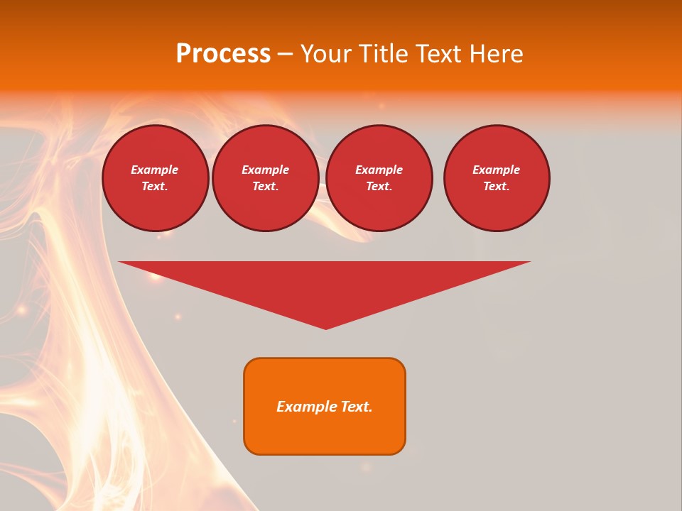 Heat Magic Rage PowerPoint Template