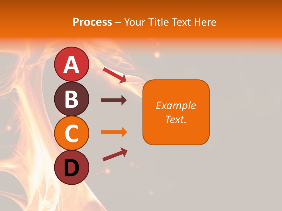 Heat Magic Rage PowerPoint Template