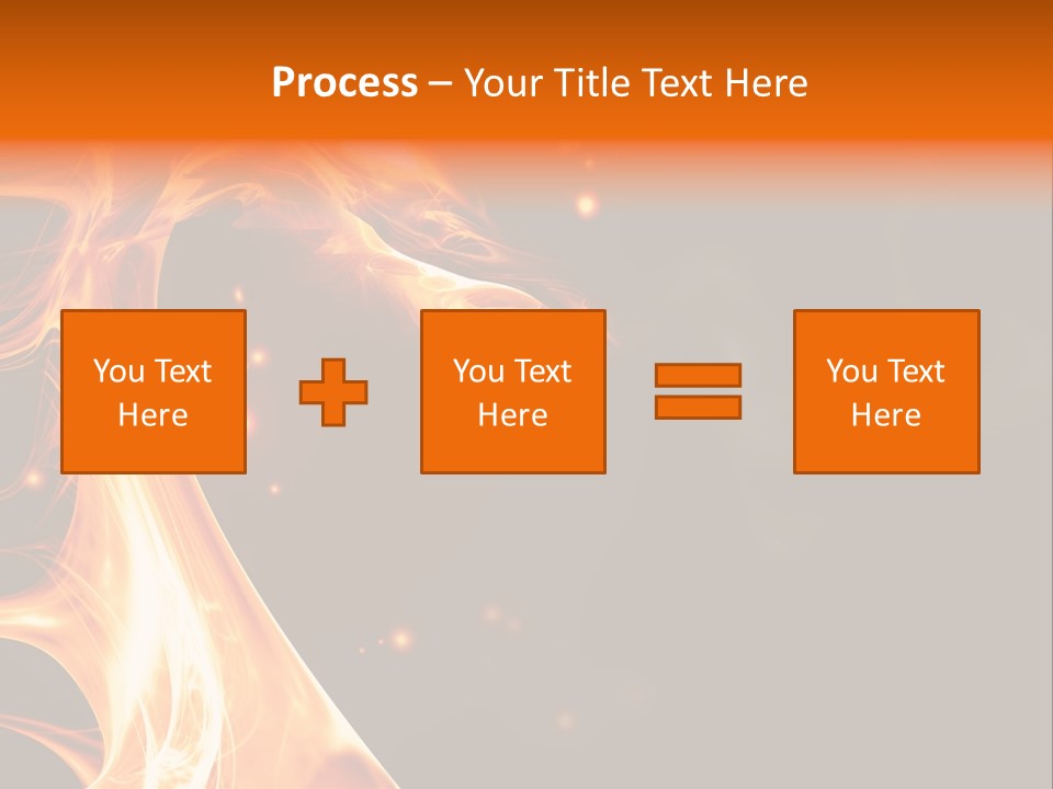Heat Magic Rage PowerPoint Template