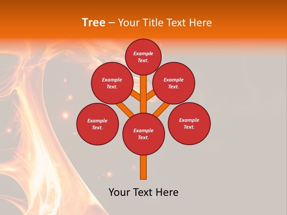 Heat Magic Rage PowerPoint Template