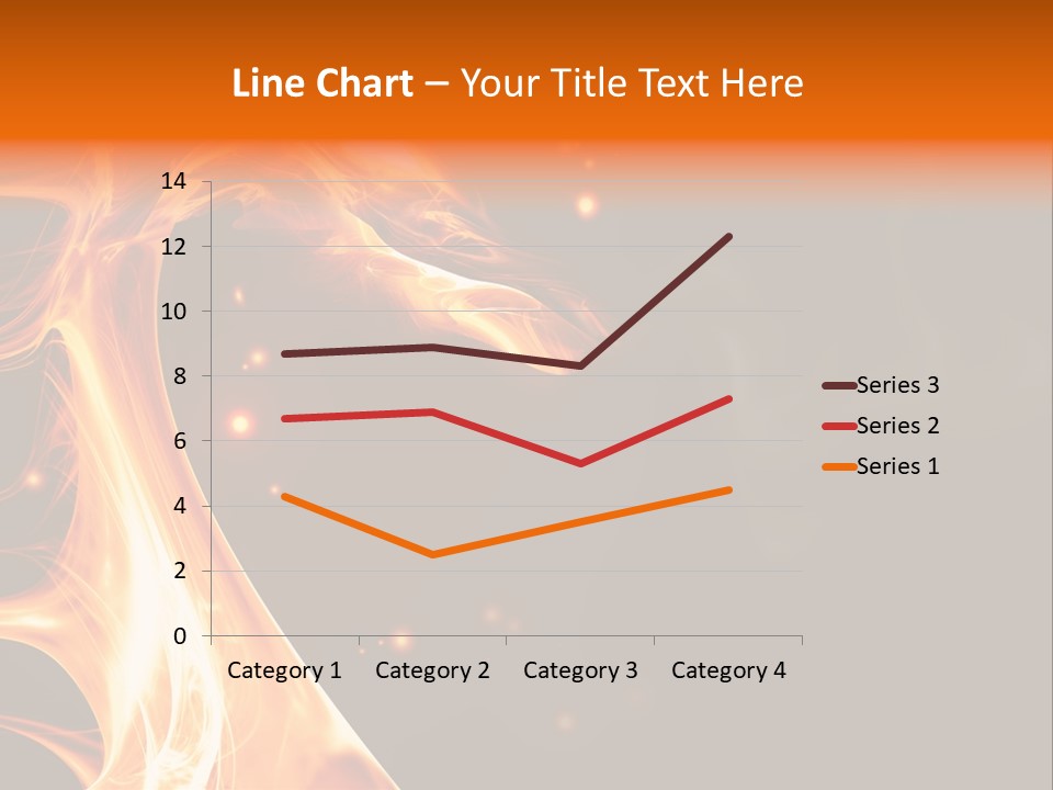 Heat Magic Rage PowerPoint Template