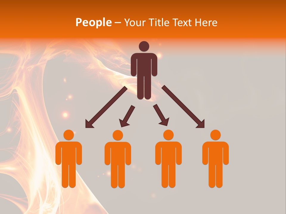 Heat Magic Rage PowerPoint Template
