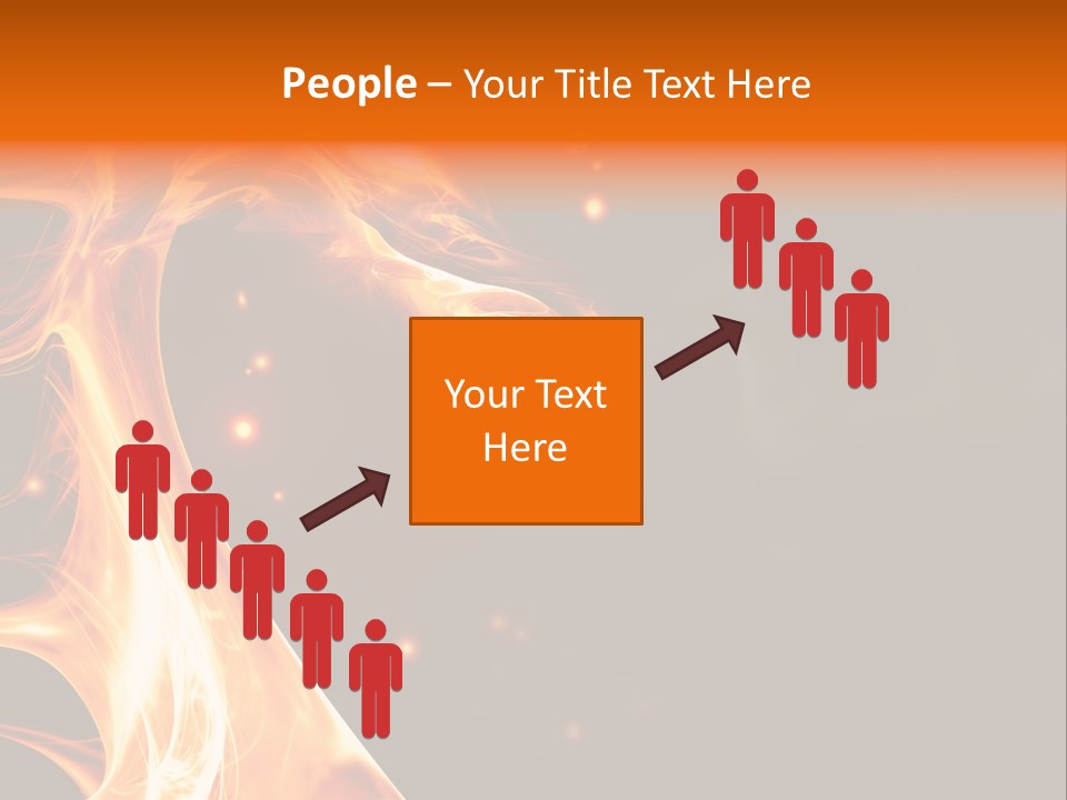 Heat Magic Rage PowerPoint Template