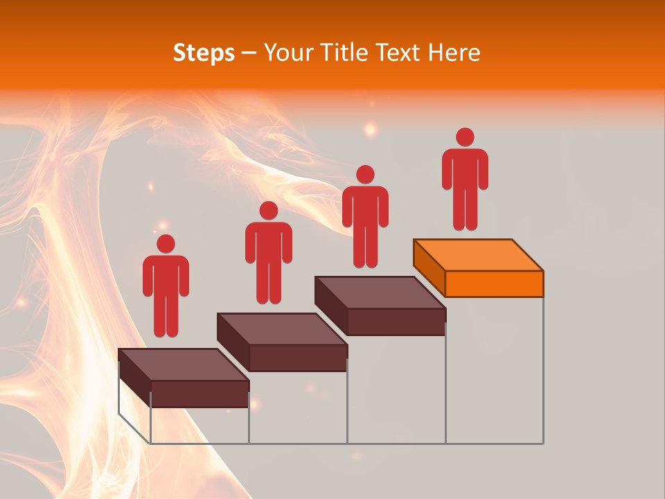 Heat Magic Rage PowerPoint Template