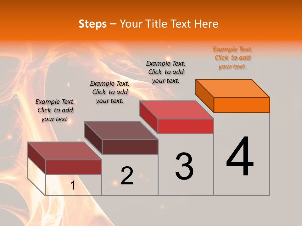 Heat Magic Rage PowerPoint Template