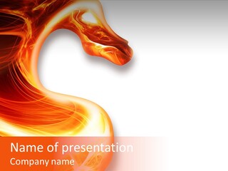 Nobody Reptile Destruction PowerPoint Template