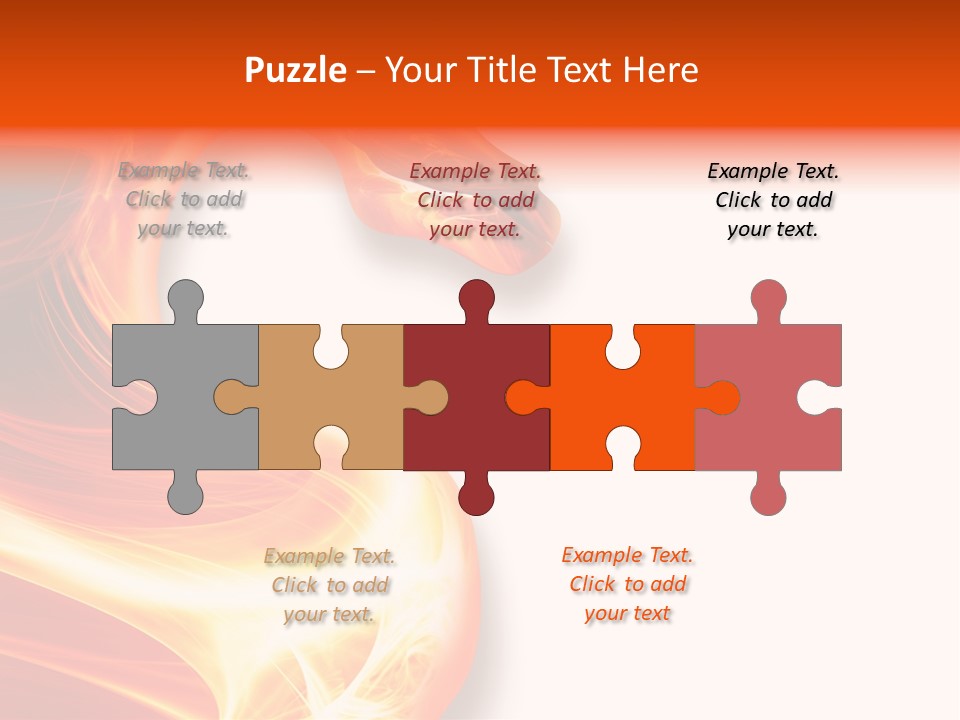 Nobody Reptile Destruction PowerPoint Template