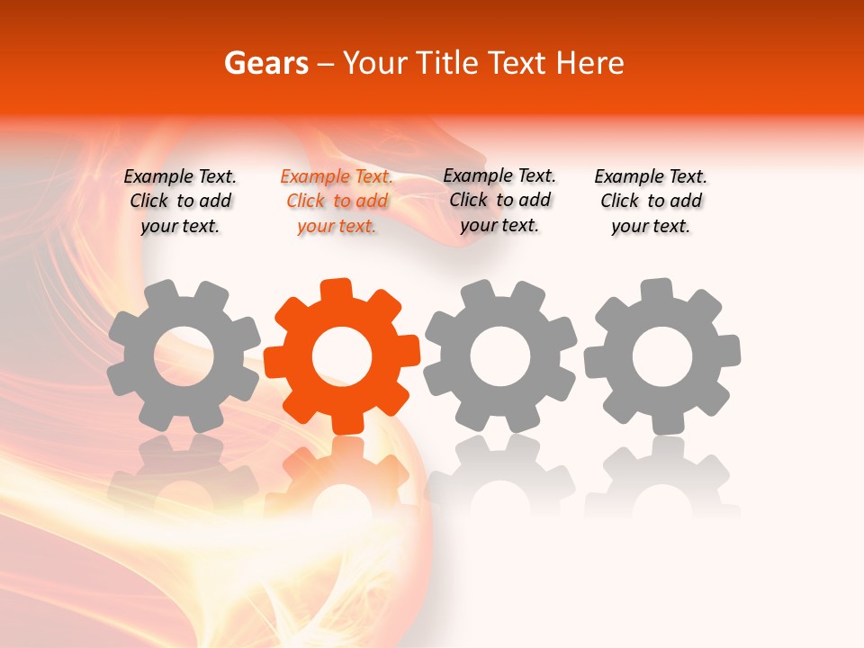 Nobody Reptile Destruction PowerPoint Template