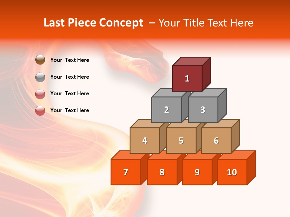 Nobody Reptile Destruction PowerPoint Template