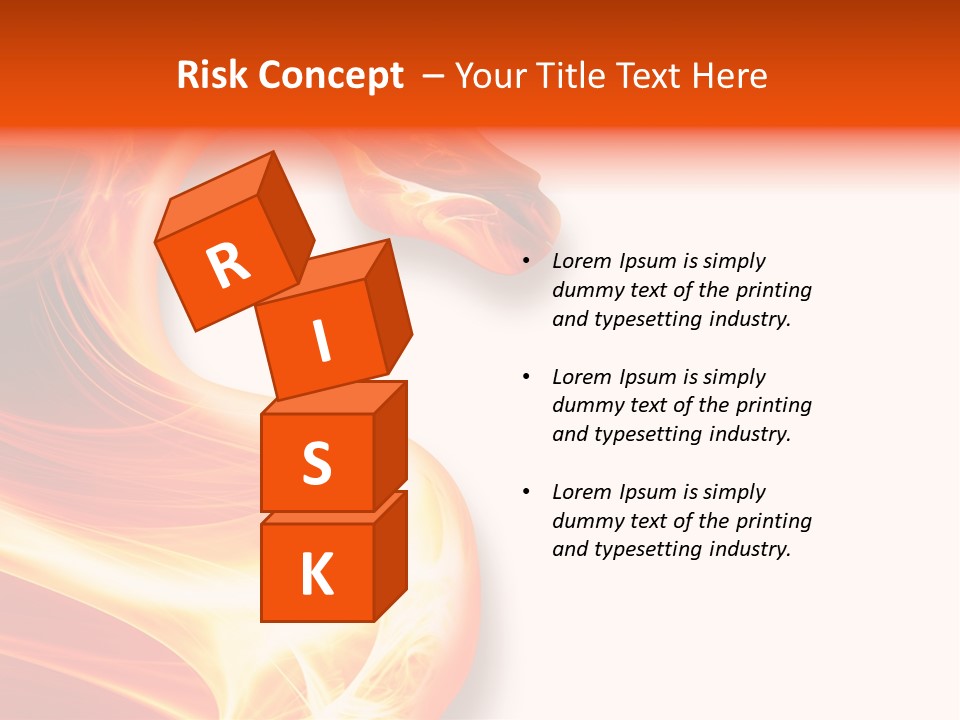 Nobody Reptile Destruction PowerPoint Template