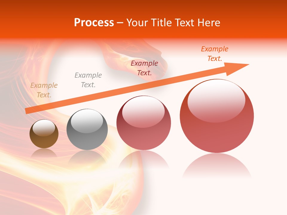 Nobody Reptile Destruction PowerPoint Template