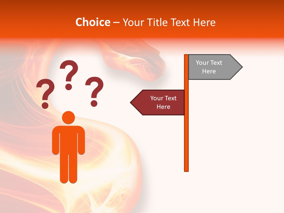 Nobody Reptile Destruction PowerPoint Template