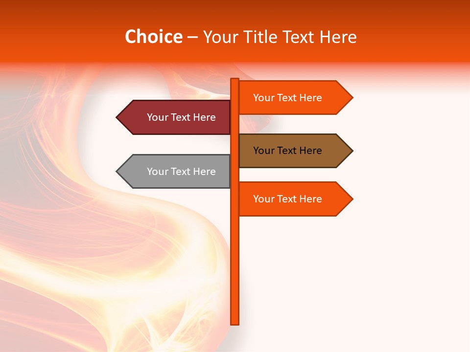Nobody Reptile Destruction PowerPoint Template